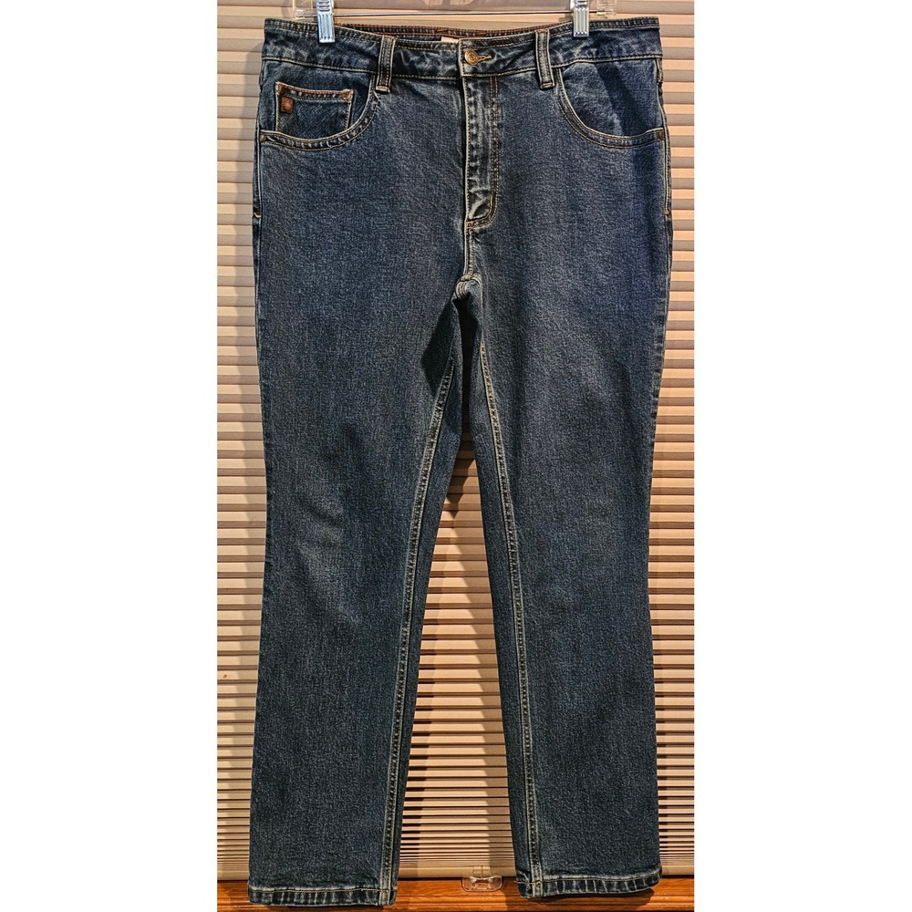 The Territory Ahead Classic Fit Blue Jeans Mens 34x30 Ringspun Cotton‎ Denim